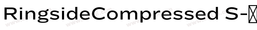 RingsideCompressed S字体转换 RingsideCompressed S字体转换